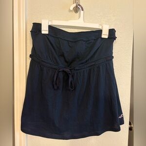 NWT Vault Y2K collection Hollister Strapless Babydoll tie back top